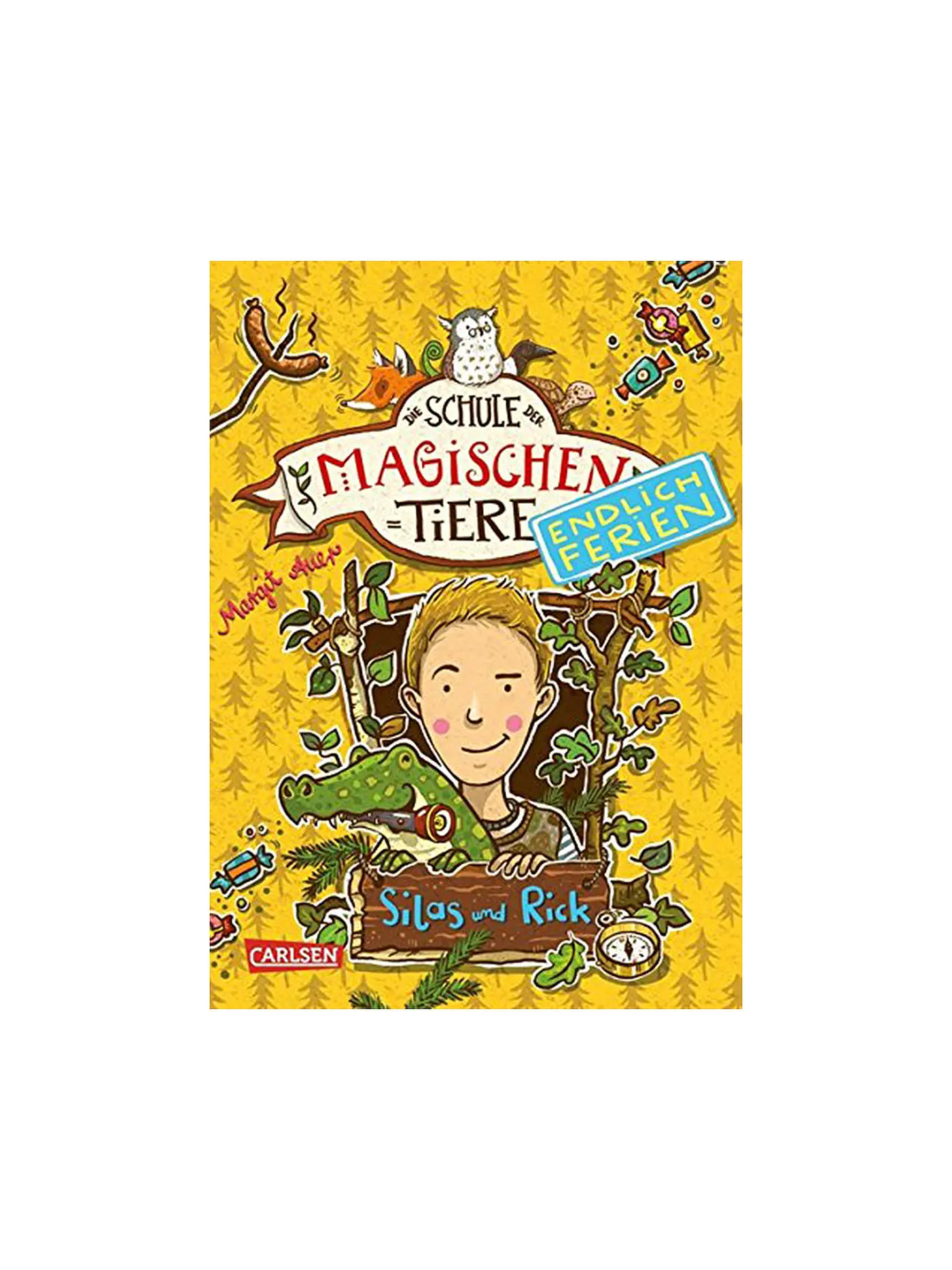 CARLSEN VERLAG | Buch - Silas und Rick - Die Schule der magischen Tiere - Endlich Ferien - Band 2 (Gebundene Ausgabe) | 